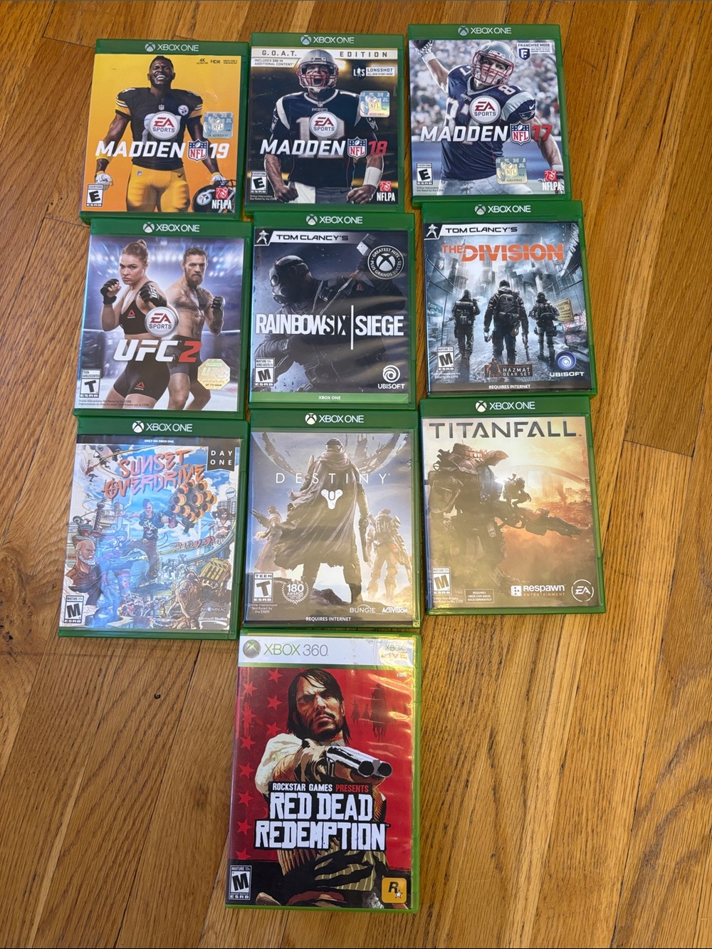 XBOX ONE Game Bundle EUC